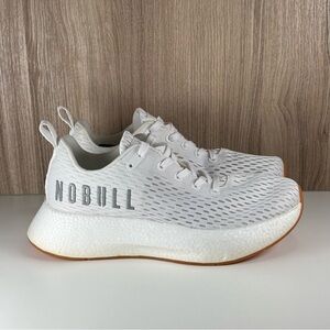 NoBull Journey Trainer Runner Shoes White Men’s Size 6.5 / Women’s Size 8